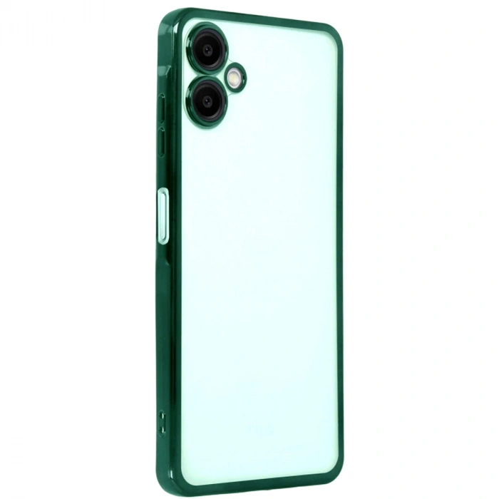 Samsung Galaxy A07 4g Razer Lensli Silikon - Yeşil