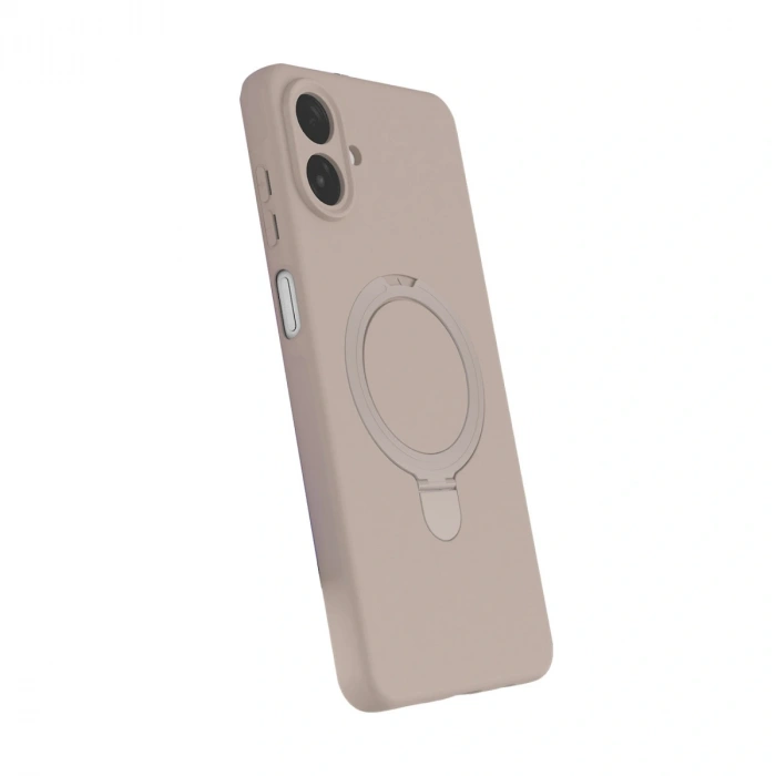 Samsung Galaxy A07 4g Regal Magsafe Standlı Kapak - Çöl Titanyum