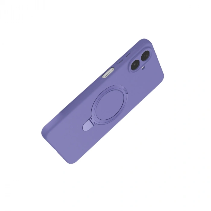 Samsung Galaxy A07 4g Regal Magsafe Standlı Kapak - Lila