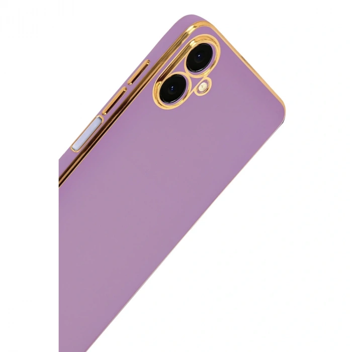 Samsung Galaxy A07 4g Volet Silikon - Mor