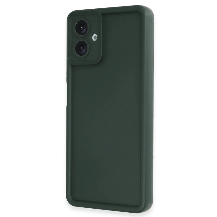 Samsung Galaxy A07 Viera Silikon - Koyu Yeşil