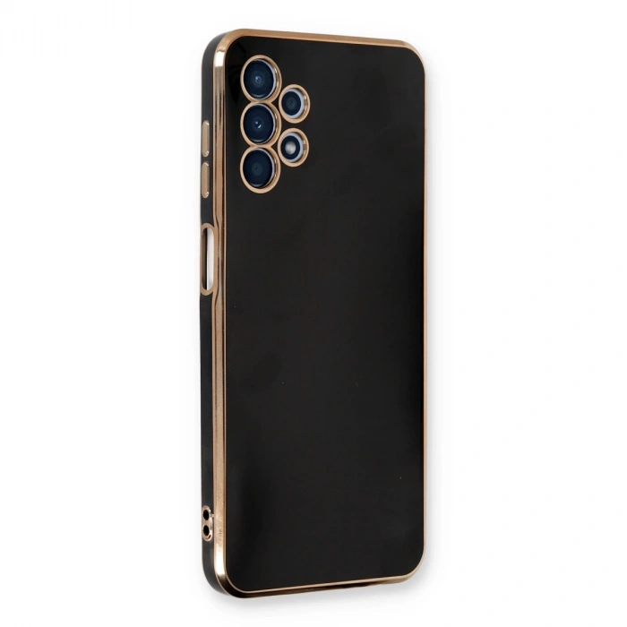 Samsung Galaxy A13 4g Kılıf Volet Silikon - Siyah