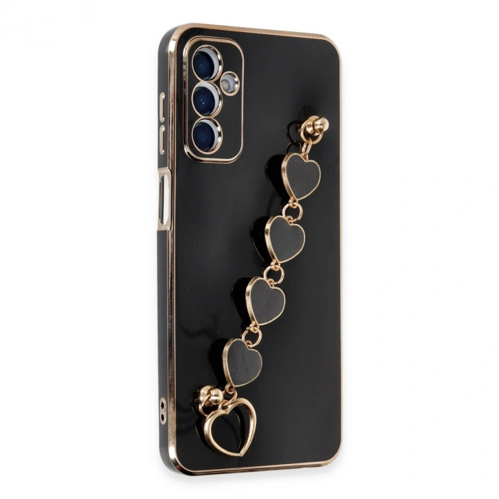 Samsung Galaxy A14 4g Kılıf Esila Silikon - Siyah