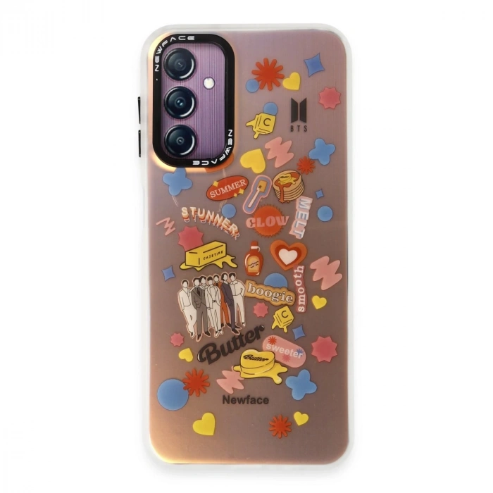 Samsung Galaxy A14 4g Kılıf Estoril Desenli Kapak - Estoril - 16