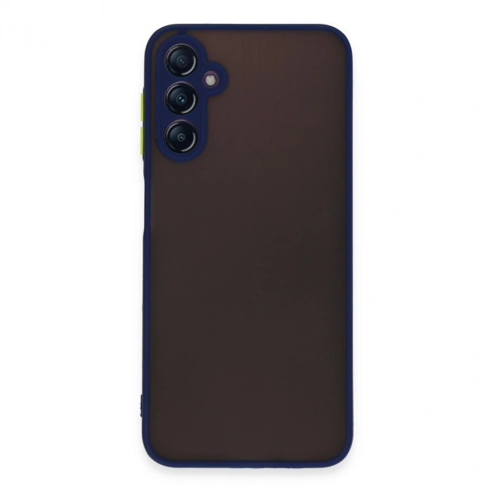 Samsung Galaxy A14 4g Kılıf Montreal Silikon Kapak - Lacivert