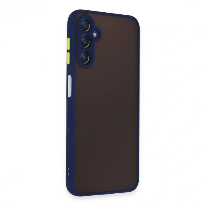 Samsung Galaxy A14 4g Kılıf Montreal Silikon Kapak - Lacivert