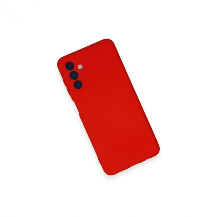 Samsung Galaxy A14 4g Kılıf Nano İçi Kadife Silikon - Kırmızı