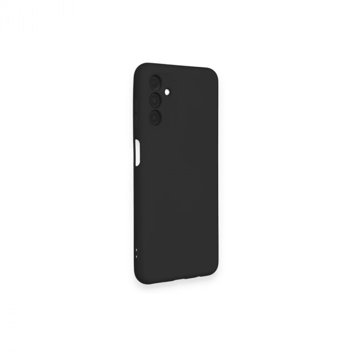 Samsung Galaxy A14 4g Kılıf Nano İçi Kadife Silikon - Siyah