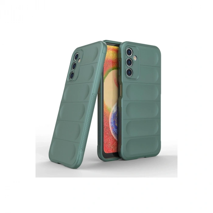 Samsung Galaxy A14 4g Kılıf Optimum Silikon - Koyu Yeşil