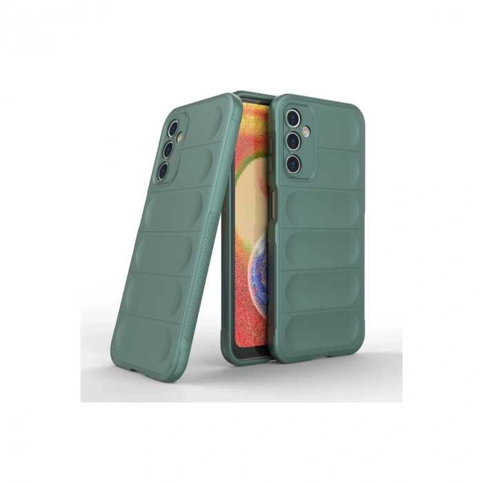 Samsung Galaxy A14 4g Kılıf Optimum Silikon - Koyu Yeşil