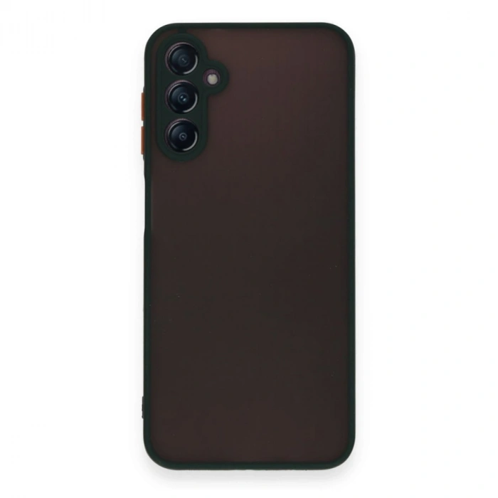 Samsung Galaxy A15 4g Kılıf Montreal Silikon Kapak - Yeşil