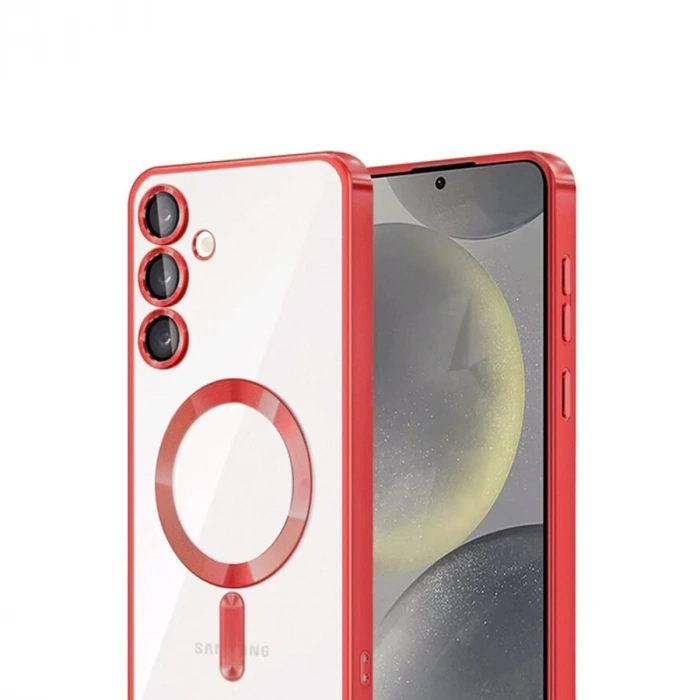 Samsung Galaxy A15 4g Kross Magneticsafe Kapak - Kırmızı