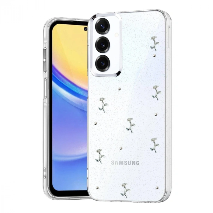 Samsung Galaxy A16 5g Fiyonk Desenli Kapak - Desen 4