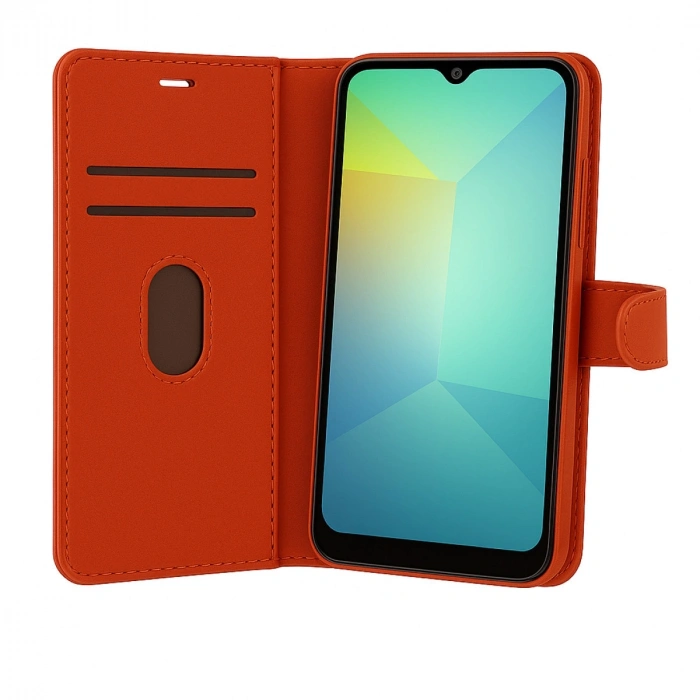 Samsung Galaxy A17 5g Trend S Plus Kapaklı Kılıf - Kırmızı