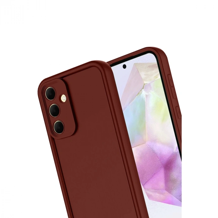 Samsung Galaxy A17 5g Viera Silikon - Bordo