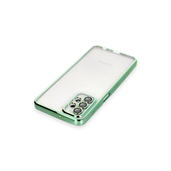 Samsung Galaxy A23 4g Kılıf Razer Lensli Silikon - Yeşil