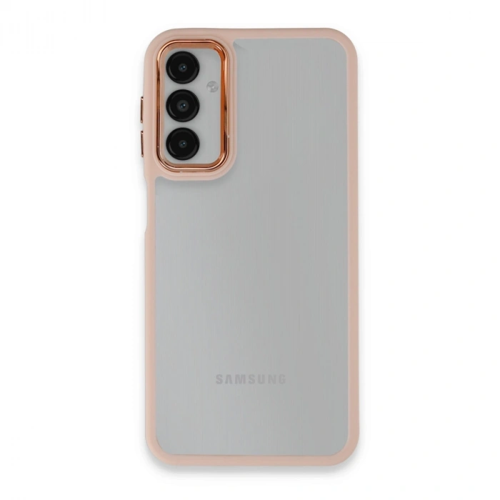Samsung Galaxy A24 4g Kılıf Dora Kapak - Pudra
