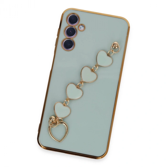 Samsung Galaxy A24 4g Kılıf Esila Silikon - Su Yeşili