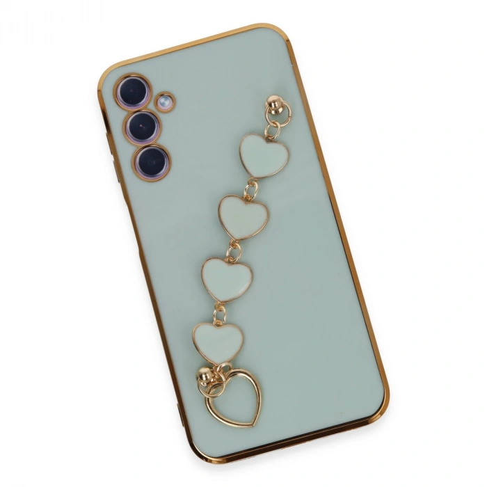 Samsung Galaxy A24 4g Kılıf Esila Silikon - Su Yeşili