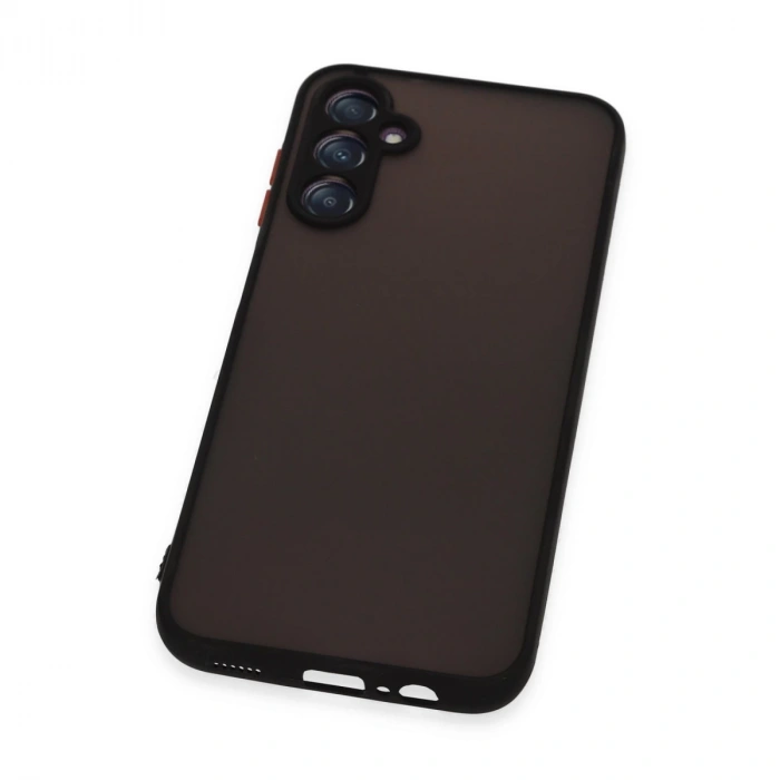 Samsung Galaxy A24 4g Kılıf Montreal Silikon Kapak - Siyah