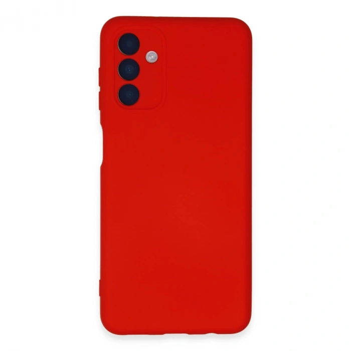 Samsung Galaxy A24 4g Kılıf Nano İçi Kadife Silikon - Kırmızı