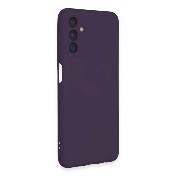 Samsung Galaxy A24 4g Kılıf Nano İçi Kadife Silikon - Mor