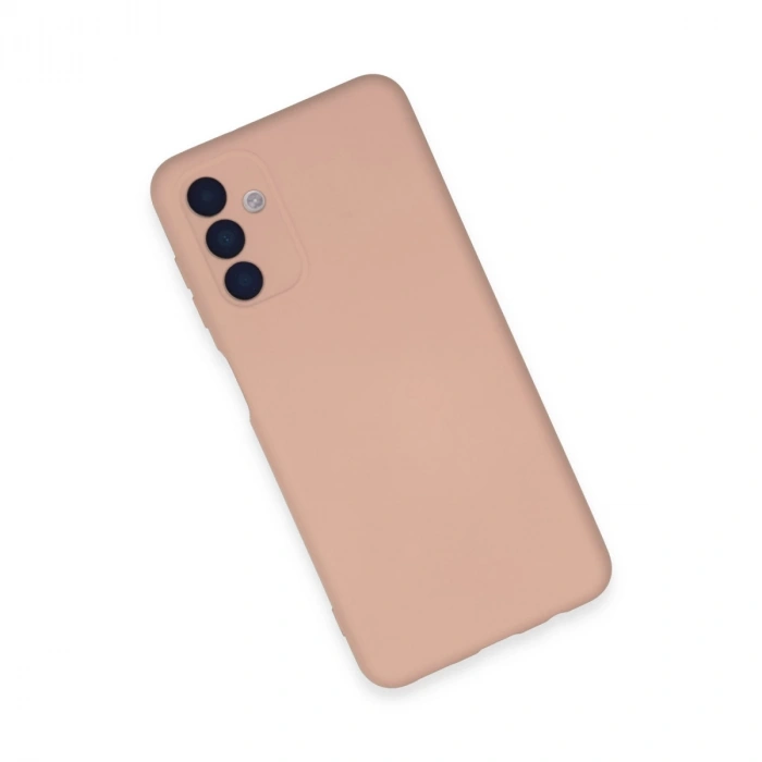 Samsung Galaxy A24 4g Kılıf Nano İçi Kadife Silikon - Pudra