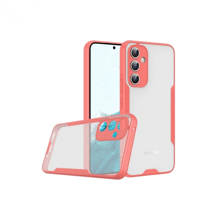 Samsung Galaxy A24 4g Kılıf Platin Silikon - Pembe