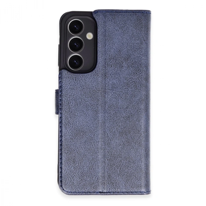 Samsung Galaxy A25 5g Kılıf Trend S Plus Kapaklı Kılıf - Lacivert