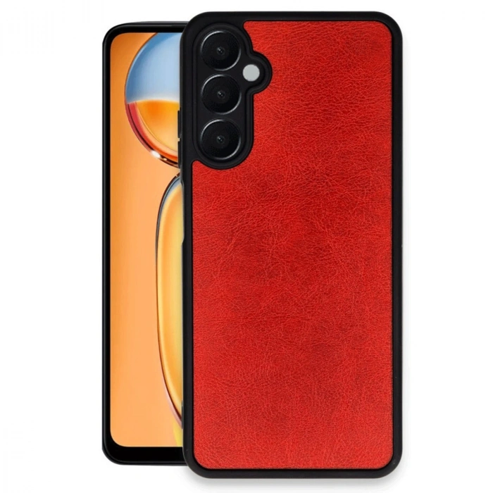 Samsung Galaxy A26 Kılıf Aras Deri Kapak - Kırmızı