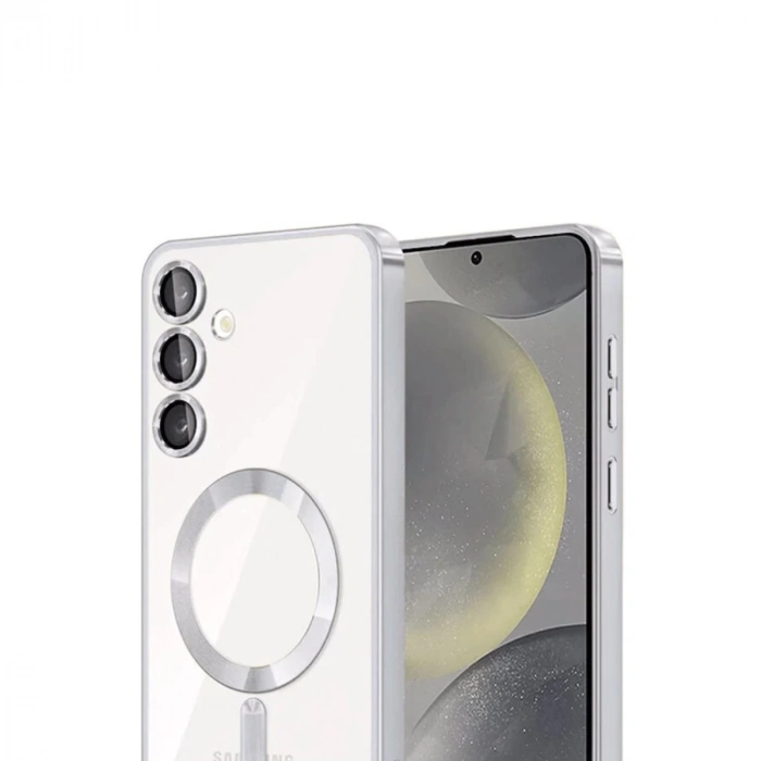 Samsung Galaxy A26 Kross Magneticsafe Kapak - Gümüş