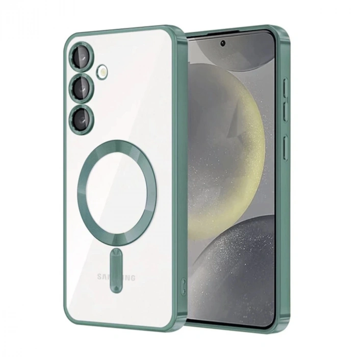 Samsung Galaxy A26 Kross Magneticsafe Kapak - Koyu Yeşil