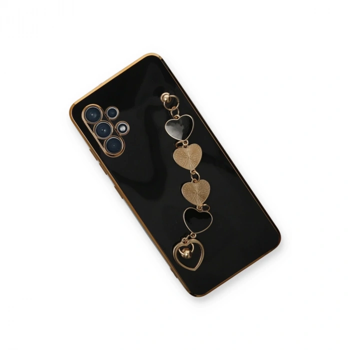 Samsung Galaxy A32 Kılıf Esila Silikon - Siyah