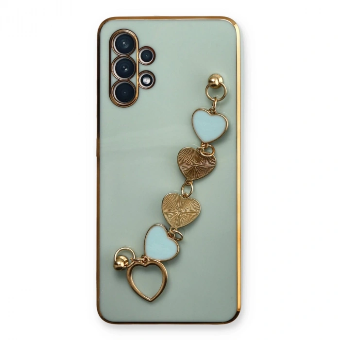 Samsung Galaxy A32 Kılıf Esila Silikon - Su Yeşili