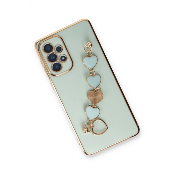 Samsung Galaxy A33 5g Kılıf Esila Silikon - Su Yeşili