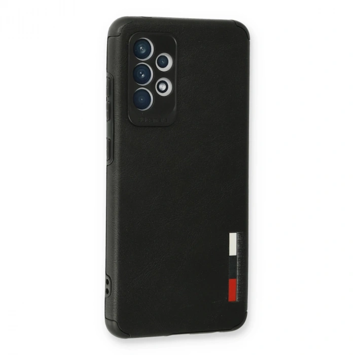 Samsung Galaxy A33 5g Kılıf Loop Deri Silikon - Siyah