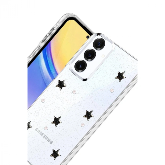 Samsung Galaxy A34 5g Fiyonk Desenli Kapak - Desen 7