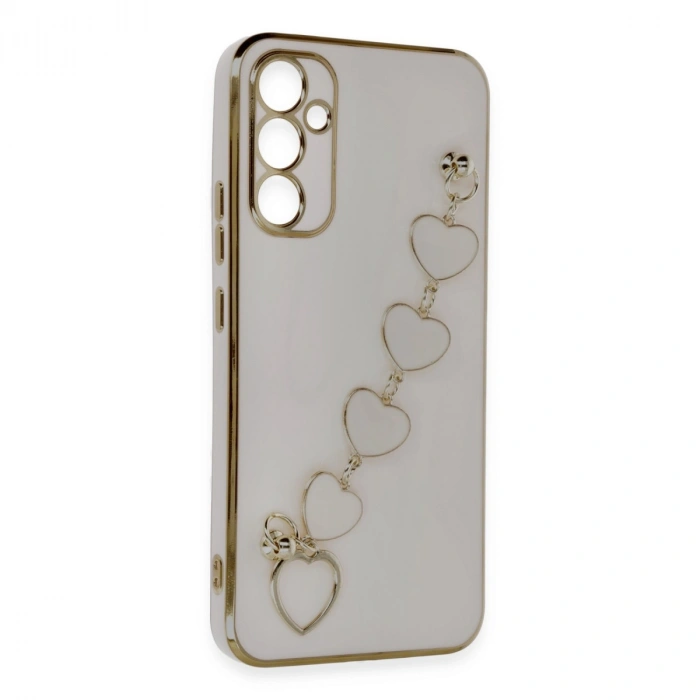 Samsung Galaxy A34 5g Kılıf Esila Silikon - Pudra