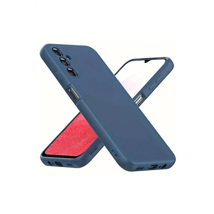 Samsung Galaxy A34 5g Kılıf First Silikon - Lacivert