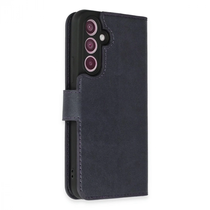 Samsung Galaxy A34 5g Kılıf Trend S Plus Kapaklı Kılıf - Lacivert