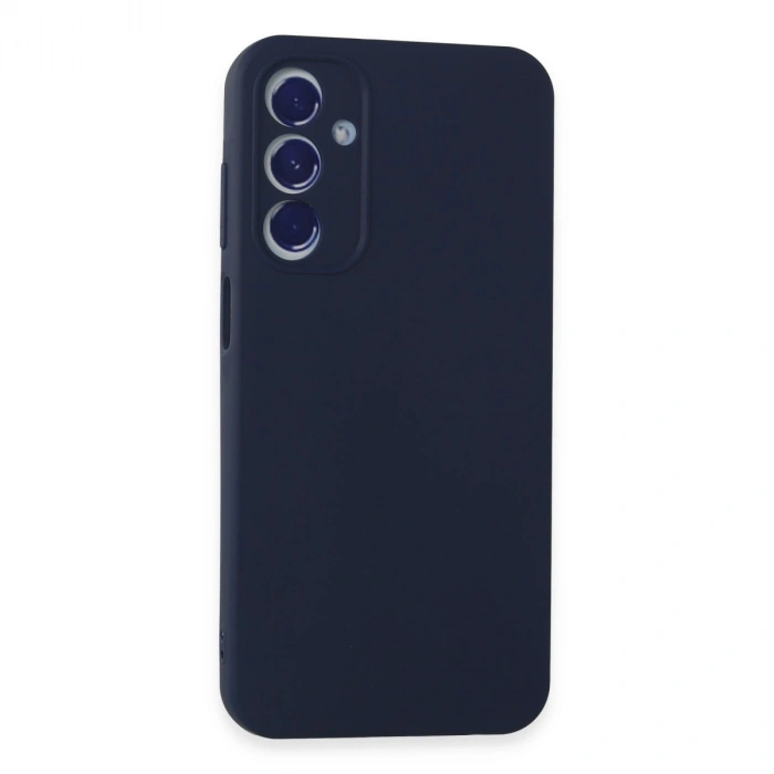 Samsung Galaxy A35 5g Kılıf First Silikon - Lacivert