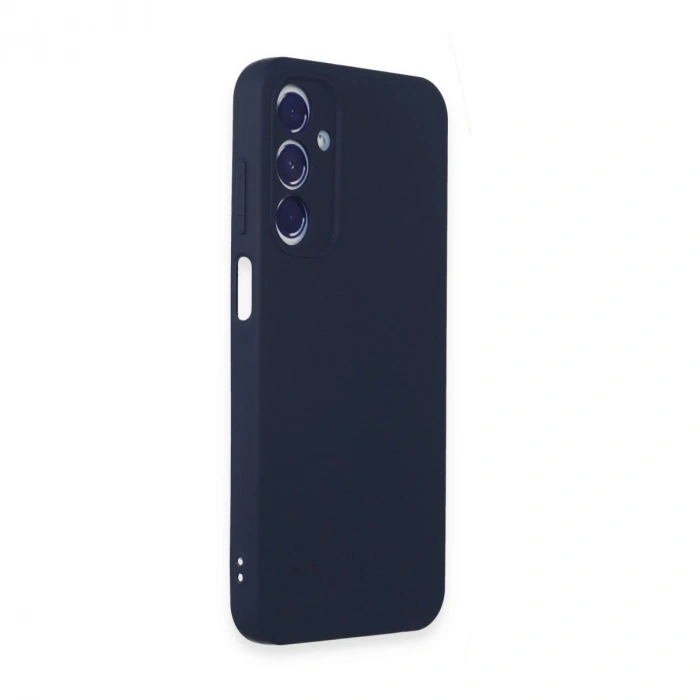 Samsung Galaxy A35 5g Kılıf First Silikon - Lacivert