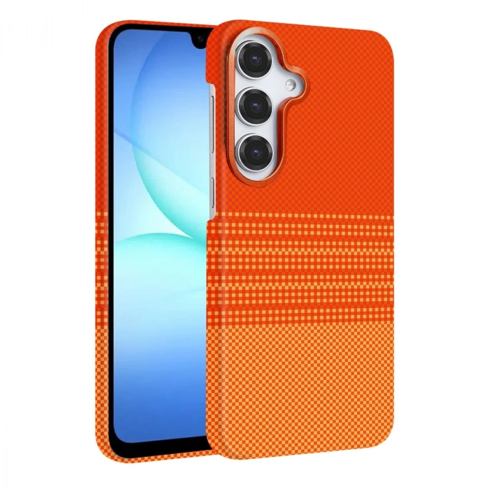 Samsung Galaxy A35 5g Vega Magsafe Kapak - Turuncu