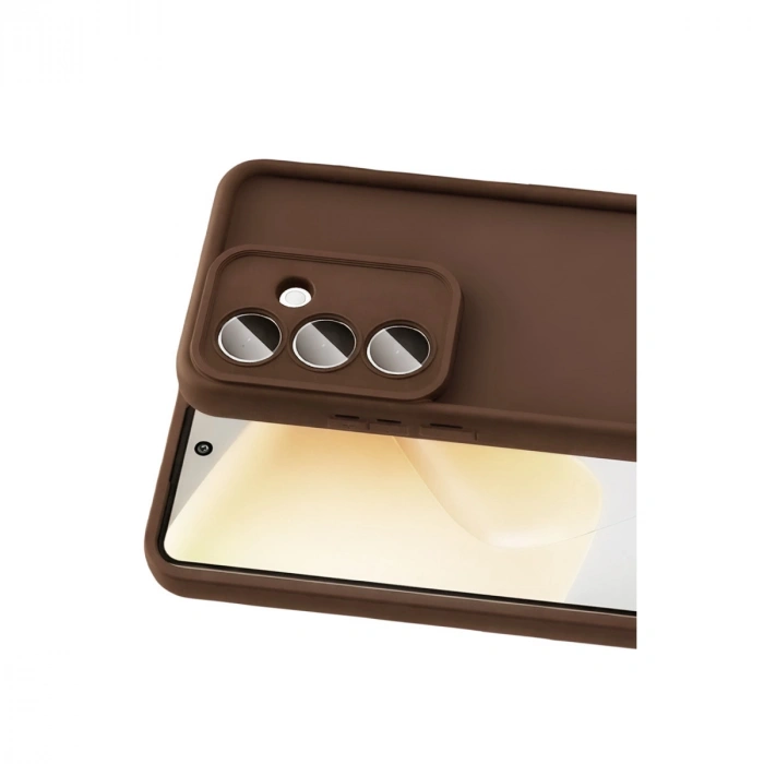 Samsung Galaxy A37 5g Viera Silikon - Kahverengi