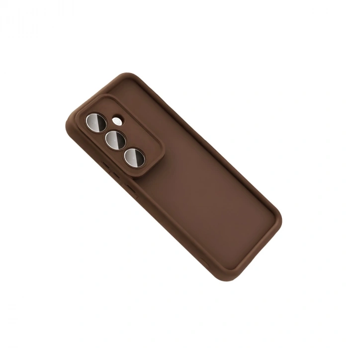 Samsung Galaxy A37 5g Viera Silikon - Kahverengi