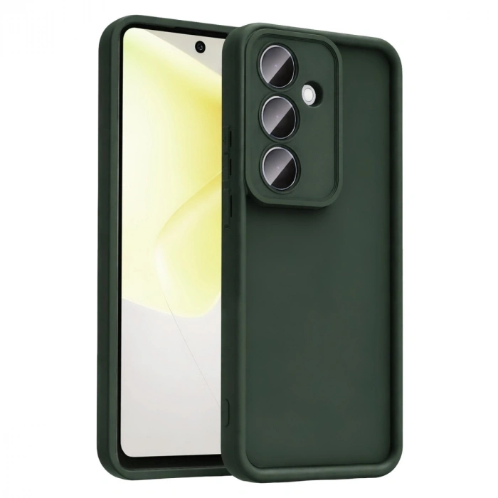 Samsung Galaxy A37 5g Viera Silikon - Koyu Yeşil