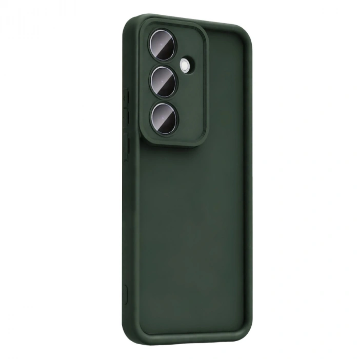 Samsung Galaxy A37 5g Viera Silikon - Koyu Yeşil