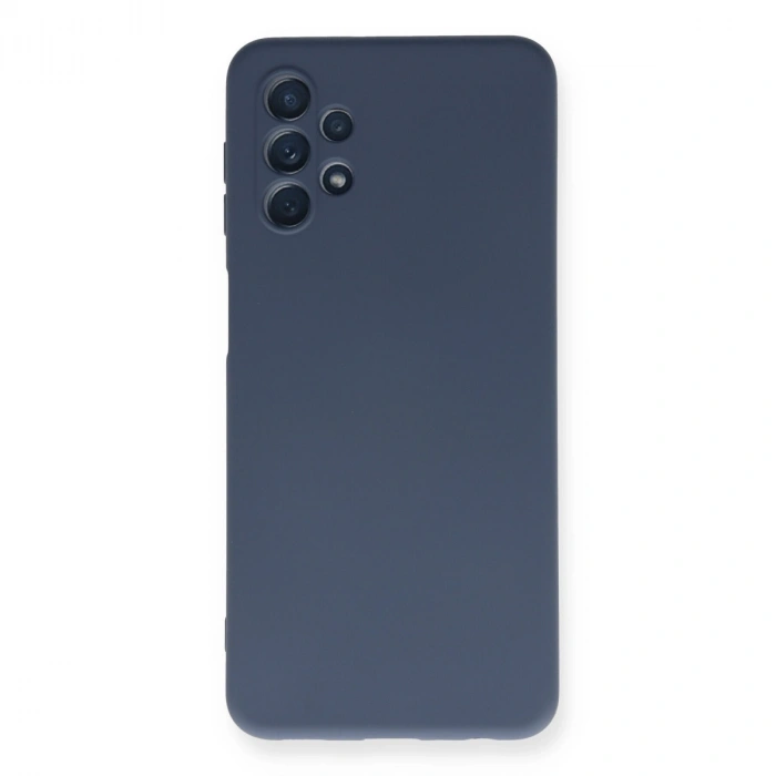 Samsung Galaxy A52 Kılıf Nano İçi Kadife Silikon - Gri