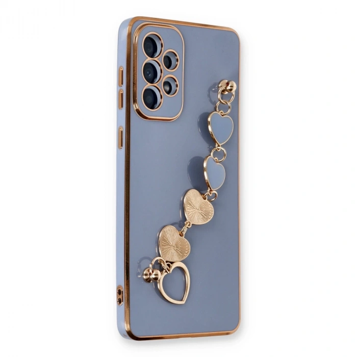 Samsung Galaxy A53 5g Kılıf Esila Silikon - Gri