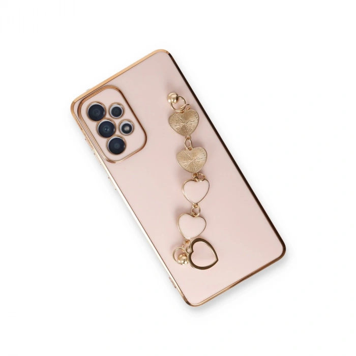 Samsung Galaxy A53 5g Kılıf Esila Silikon - Pudra